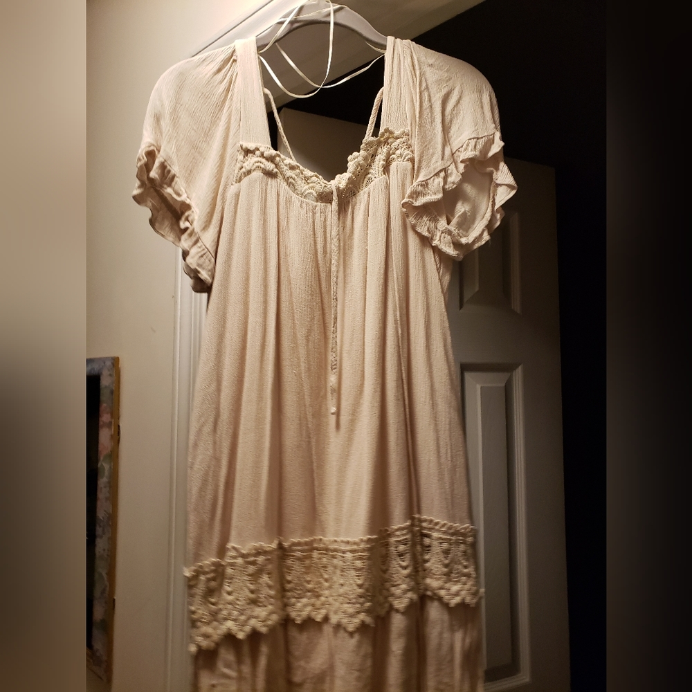 Dressup mini dress cream - Picture 3 of 4